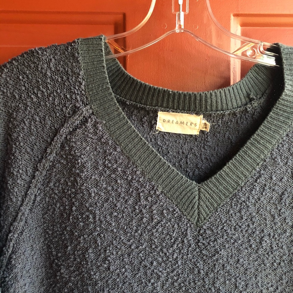 Cozy blue sweater